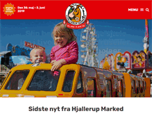Tablet Screenshot of hjallerup-marked.dk